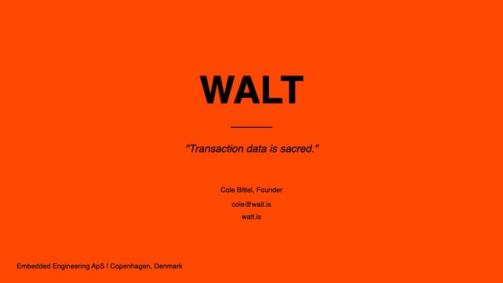 Pitch deck slide 12 of 12